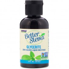 NOW Better Stevia Liquid Sweetener Glycerite, 59 мл NOW Better Stevia Liquid Sweetener Glycerite, 59 мл