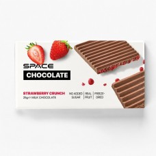 Spacefood Space Chocolate Strawberry Crunch, 25 грам - Полуниця Spacefood Space Chocolate Strawberry Crunch, 25 грам - Полуниця