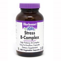 Bluebonnet Nutrition Stress B-Complex, 100 вегакапсул Bluebonnet Nutrition Stress B-Complex, 100 вегакапсул