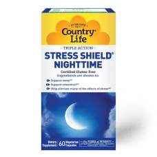 Country Life Stress Shield Nighttime, 60 капсул Country Life Stress Shield Nighttime, 60 капсул