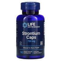 Life Extension Strontium 750 mg, 90 вегакапсул Life Extension Strontium 750 mg, 90 вегакапсул