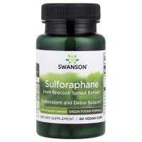 Swanson Sulforaphane 400 mg, 60 вегакапсул Swanson Sulforaphane 400 mg, 60 вегакапсул