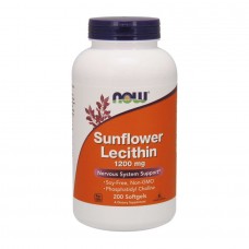 NOW Sunflower Lecithin 1200 mg, 200 капсул NOW Sunflower Lecithin 1200 mg, 200 капсул