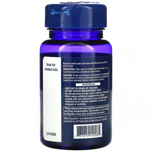 Life Extension Super Absorbable Tocotrienols, 60 капсул CN11394 Life Extension Life Extension Super Absorbable Tocotrienols, 60 капсул CN11394 Life Extension