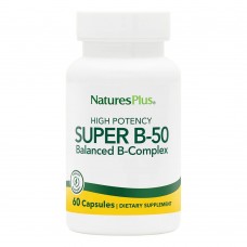 Natures Plus Super B-50, 60 вегакапсул