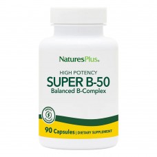 Natures Plus Super B-50, 90 вегакапсул Natures Plus Super B-50, 90 вегакапсул