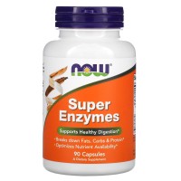 NOW Super Enzymes, 90 капсул NOW Super Enzymes, 90 капсул