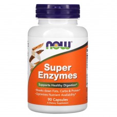 NOW Super Enzymes, 90 капсул NOW Super Enzymes, 90 капсул