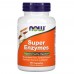 NOW Super Enzymes, 90 капсул CN10507 NOW