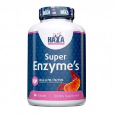 Haya Labs Super Enzymes, 90 таблеток Haya Labs Super Enzymes, 90 таблеток