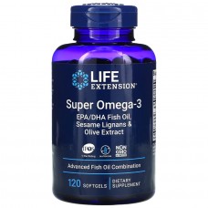 Life Extension Super Omega-3, 120 капсул Life Extension Super Omega-3, 120 капсул