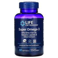 Life Extension Super Omega-3, 60 капсул