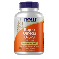 NOW Super Omega 3-6-9 1200 mg, 180 капсул NOW Super Omega 3-6-9 1200 mg, 180 капсул