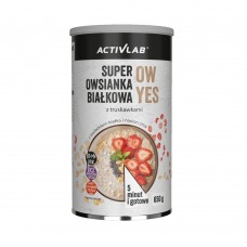 ActivLab Super Protein Oatmeal OW YES, 650 грам - Полуниця ActivLab Super Protein Oatmeal OW YES, 650 грам - Полуниця