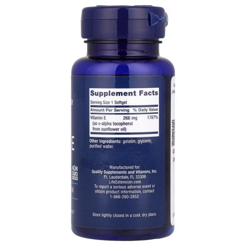 Life Extension Super Vitamin E 268 mg, 90 капсул CN16479 Life Extension Life Extension Super Vitamin E 268 mg, 90 капсул CN16479 Life Extension