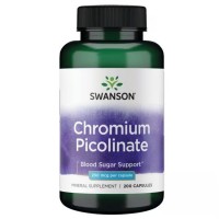 Swanson Chromium Picolinate 200 mcg, 200 капсул