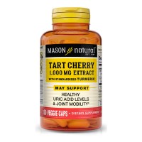 Mason Natural Tart Cherry Extract 1000 mg with Turmeric, 60 вегакапсул Mason Natural Tart Cherry Extract 1000 mg with Turmeric, 60 вегакапсул