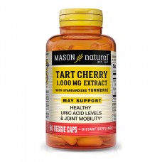 Mason Natural Tart Cherry Extract 1000 mg with Turmeric, 60 вегакапсул Mason Natural Tart Cherry Extract 1000 mg with Turmeric, 60 вегакапсул