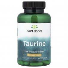 Swanson Taurine 500 mg, 100 капсул Swanson Taurine 500 mg, 100 капсул