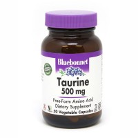 Bluebonnet Nutrition Taurine 500 mg, 50 вегакапсул