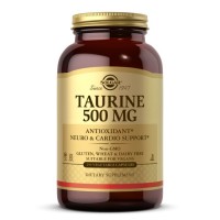 Solgar Taurine 500 mg, 250 вегакапсул Solgar Taurine 500 mg, 250 вегакапсул
