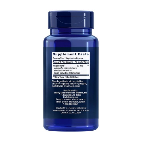 Life Extension Tear Support with MaquiBright 60 mg, 30 вегакапсул CN14093 Life Extension Life Extension Tear Support with MaquiBright 60 mg, 30 вегакапсул CN14093 Life Extension