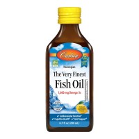 Carlson Labs The Very Finest Fish Oil, 200 мл - Лимон Carlson Labs The Very Finest Fish Oil, 200 мл - Лимон