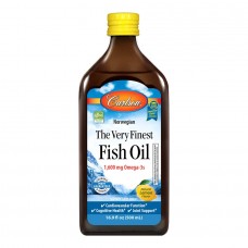 Carlson Labs The Very Finest Fish Oil, 500 мл - Лимон Carlson Labs The Very Finest Fish Oil, 500 мл - Лимон