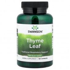 Swanson Thyme Leaf 500 mg, 120 капсул Swanson Thyme Leaf 500 mg, 120 капсул