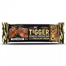 AMIX Tigger Choco Crunchy Protein Bar, 60 грамм - Тройной брауни