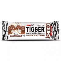 AMIX Tigger Choco Crunchy Protein Bar, 60 грам - Шоколад-кокос AMIX Tigger Choco Crunchy Protein Bar, 60 грам - Шоколад-кокос