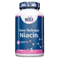 Haya Labs Time Release Niacin 250 mg, 100 таблеток