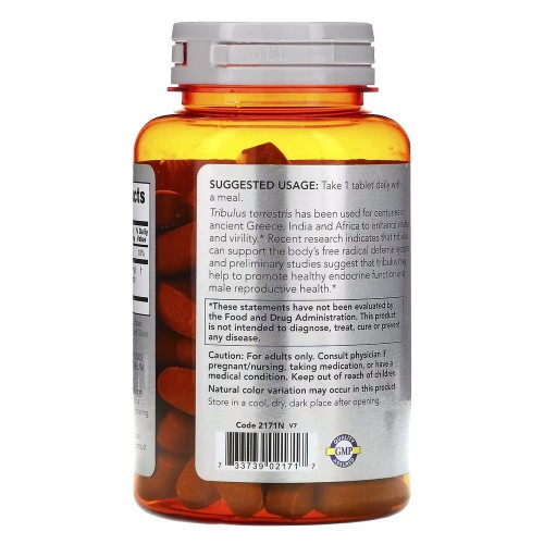 NOW Sports Tribulus 1000 mg, 90 таблеток CN720 NOW NOW Sports Tribulus 1000 mg, 90 таблеток CN720 NOW