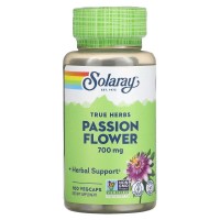 Solaray Passion Flower 700 mg, 100 вегакапсул Solaray Passion Flower 700 mg, 100 вегакапсул