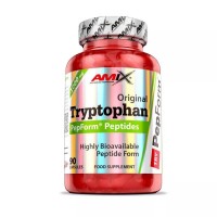 AMIX Tryptophan PepForm Peptides 500 mg, 90 капсул AMIX Tryptophan PepForm Peptides 500 mg, 90 капсул