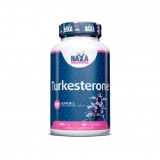 Haya Labs Turkesterone 500 mg, 60 капсул