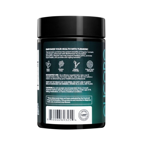 Elicore Labs Elicore Labs Turmeric 500 mg, 60 вегакапсул CN17372 Elicore Labs Elicore Labs Turmeric 500 mg, 60 вегакапсул CN17372