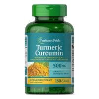 Puritan's Pride Turmeric Curcumin 500 mg, 180 капсул Puritan's Pride Turmeric Curcumin 500 mg, 180 капсул