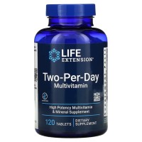 Life Extension Two-Per-Day, 120 таблеток Life Extension Two-Per-Day, 120 таблеток