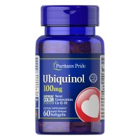 Puritan's Pride Ubiquinol 100 mg, 60 капсул Puritan's Pride Ubiquinol 100 mg, 60 капсул