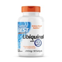 Doctor's Best Ubiquinol 200 mg, 30 капсул Doctor's Best Ubiquinol 200 mg, 30 капсул
