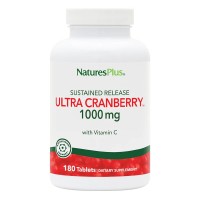 Natures Plus Ultra Cranberry 1000 mg, 180 таблеток Natures Plus Ultra Cranberry 1000 mg, 180 таблеток