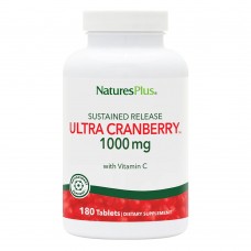Natures Plus Ultra Cranberry 1000 mg, 180 таблеток Natures Plus Ultra Cranberry 1000 mg, 180 таблеток