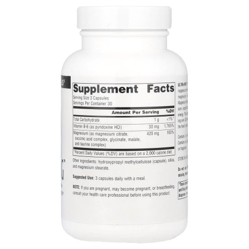 Source Naturals Ultra-Mag, 90 вегакапсул CN16794 Source Naturals Ultra-Mag, 90 вегакапсул CN16794