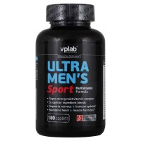 VPLab Ultra Mens Sport Multivitamin, 180 каплет VPLab Ultra Mens Sport Multivitamin, 180 каплет