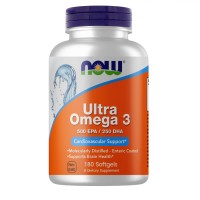 NOW Ultra Omega-3, 180 капсул NOW Ultra Omega-3, 180 капсул