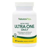 Natures Plus Ultra One Daily Caps Iron Free, 60 капсул Natures Plus Ultra One Daily Caps Iron Free, 60 капсул