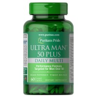 Puritan's Pride Ultra Vita Man 50 Plus, 60 каплет Puritan's Pride Ultra Vita Man 50 Plus, 60 каплет