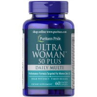 Puritan's Pride Ultra Woman 50 Plus, 60 каплет Puritan's Pride Ultra Woman 50 Plus, 60 каплет