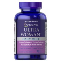 Puritan's Pride Ultra Woman Daily Multi, 90 каплет Puritan's Pride Ultra Woman Daily Multi, 90 каплет